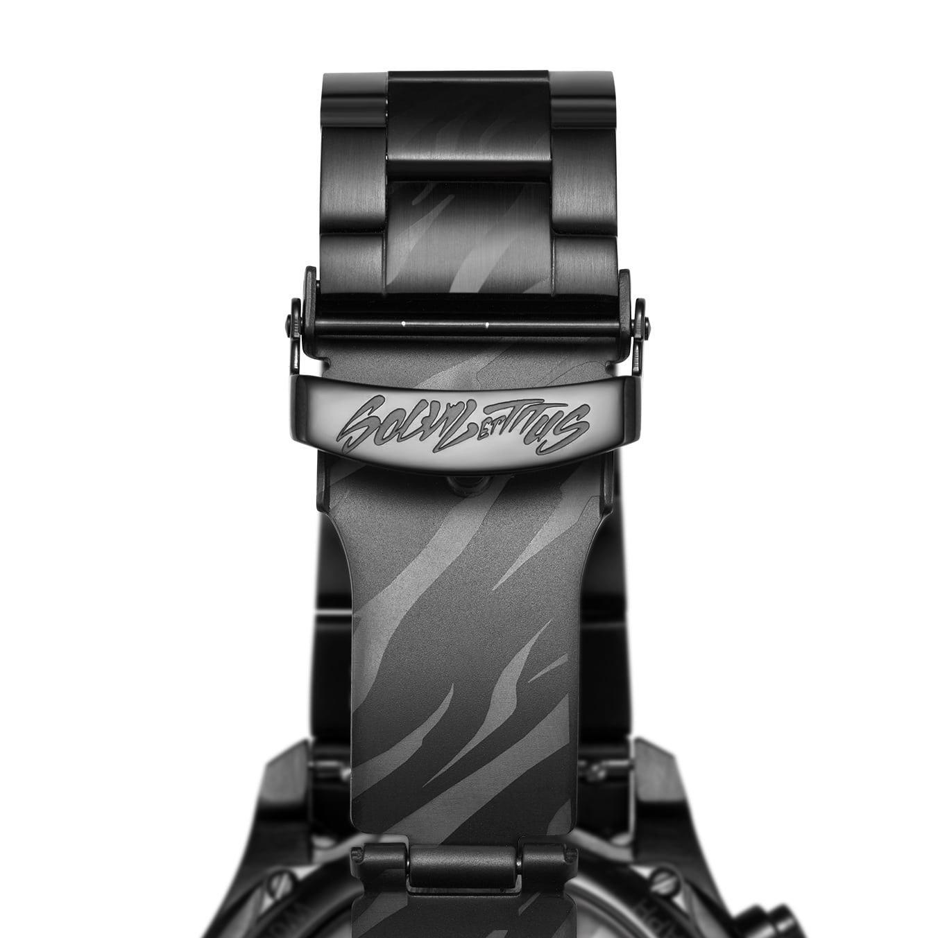 Saber計時石英不鏽鋼 / 皮革腕錶 W06-03359-001