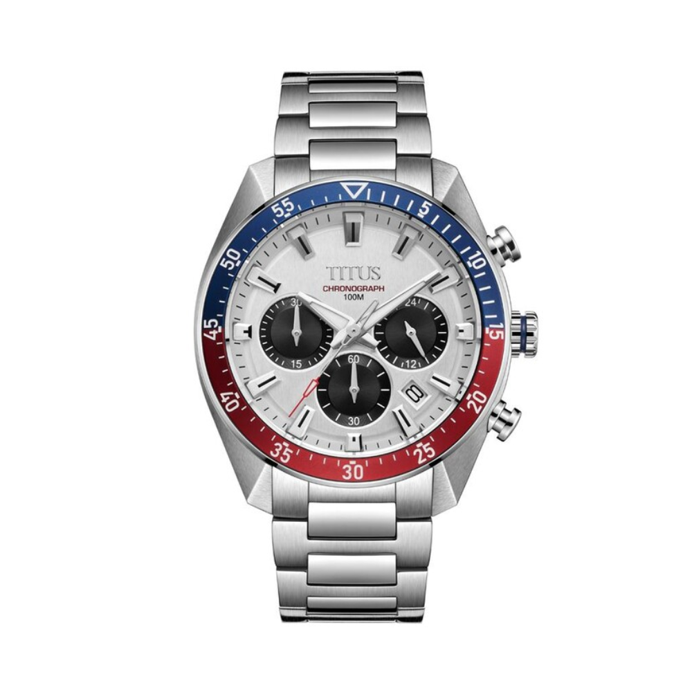 Modernist計時石英不鏽鋼腕錶 W06-03338-005