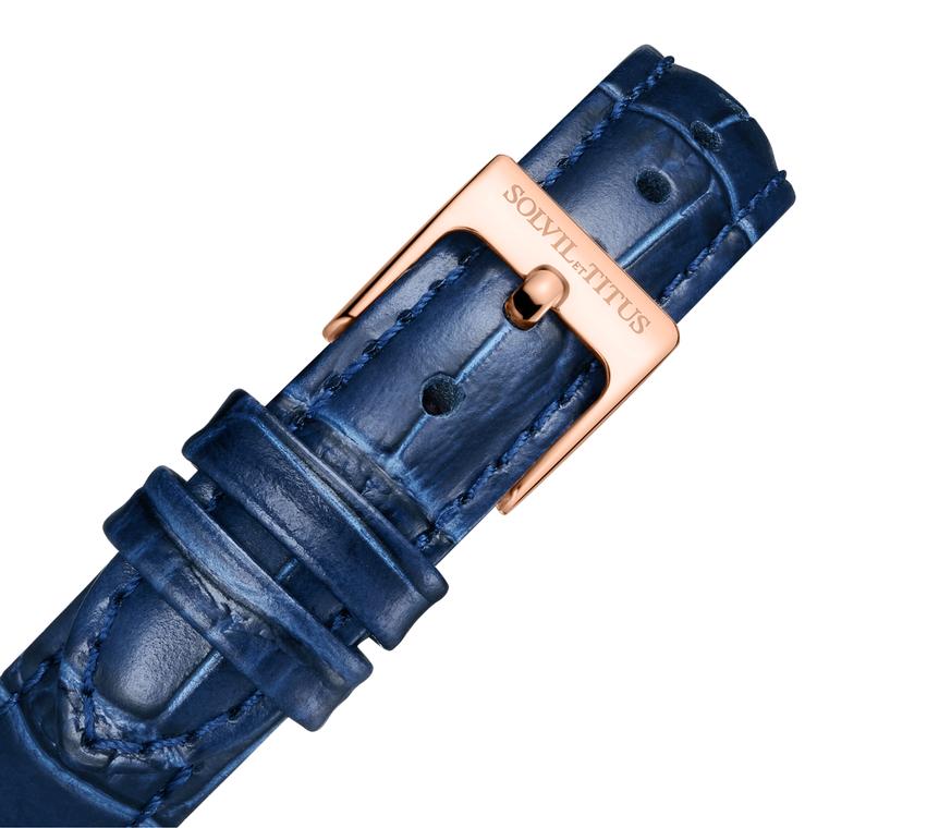 Barista 3 Hands Date Quartz Leather Watch W06-02825-014
