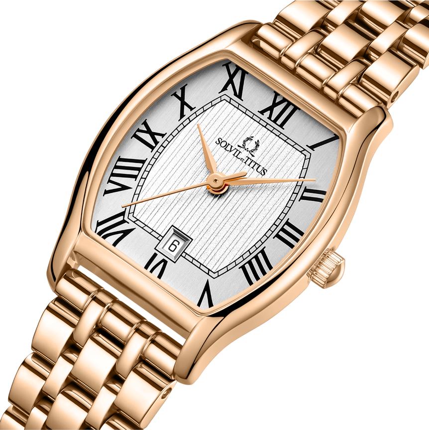 Barista 3 Hands Date Quartz Stainless Steel Watch W06-02825-016