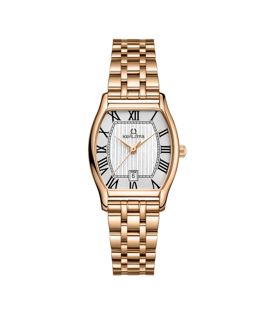 Barista 3 Hands Date Quartz Stainless Steel Watch W06-02825-016