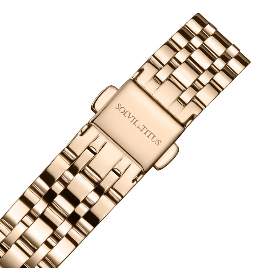 Barista 3 Hands Date Quartz Stainless Steel Watch W06-02825-020