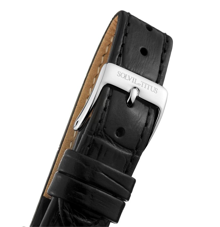 Classicist Multi-Function Quartz Leather Watch W06-03022-001