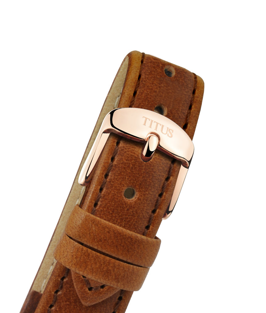 Fashionista Multi-Function with Day Night Indicator Quartz Leather Watch W06-03071-009