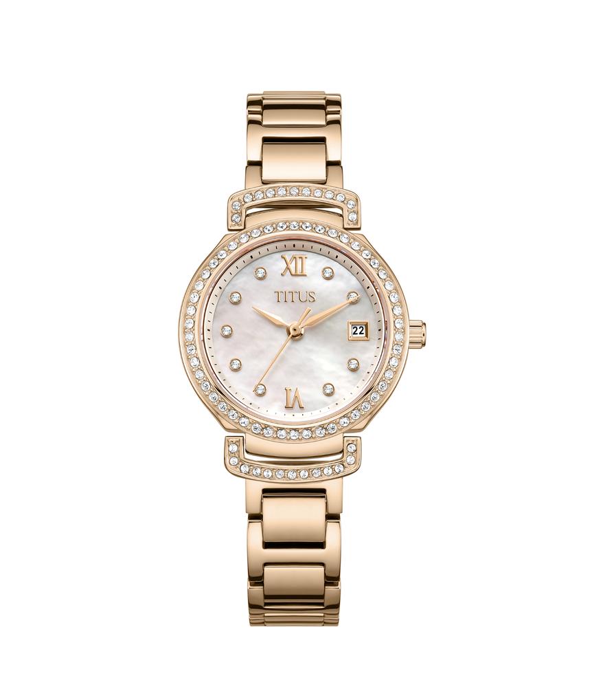 Fair Lady 3 Hands Date Quartz Stainless Steel Watch W06-03139-013