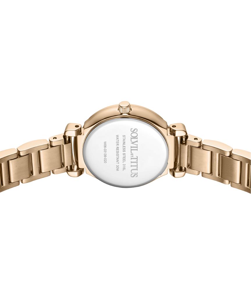 Fair Lady 3 Hands Date Quartz Stainless Steel Watch W06-03139-020