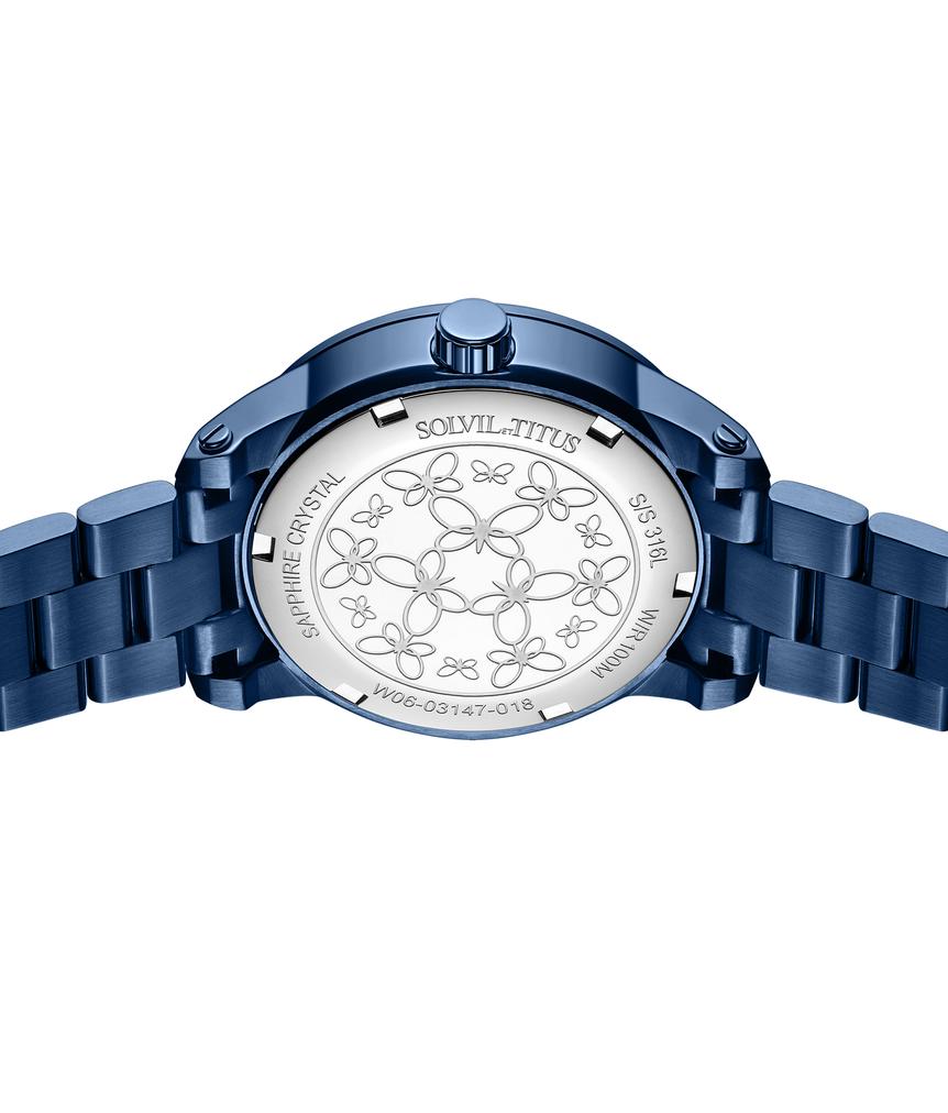 Aspira Multi-Function Quartz Stainless Steel Watch W06-03147-018