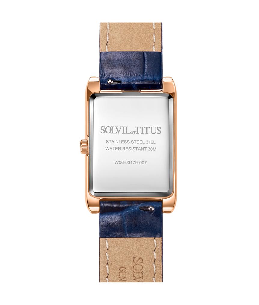 Classicist 2 Hands Quartz Leather Watch W06-03179-007