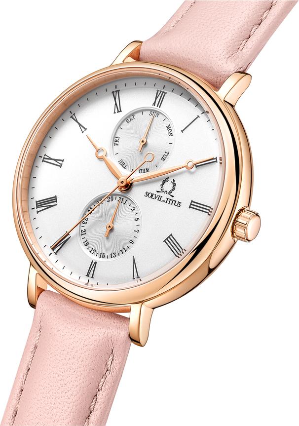 Classicist Multi-Function Quartz Leather Women Watch W06-03199-006