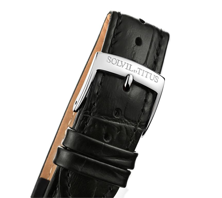 Barista Multi-Function with Day Night Indicator Quartz Leather Watch W06-03220-001