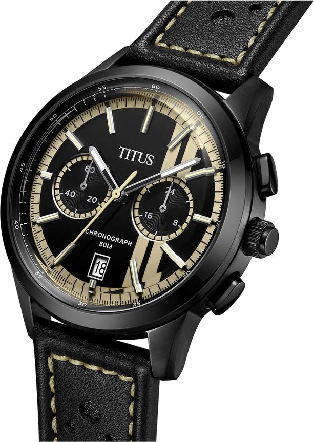 Bravo Chronograph Quartz Leather Watch W06-03236-024