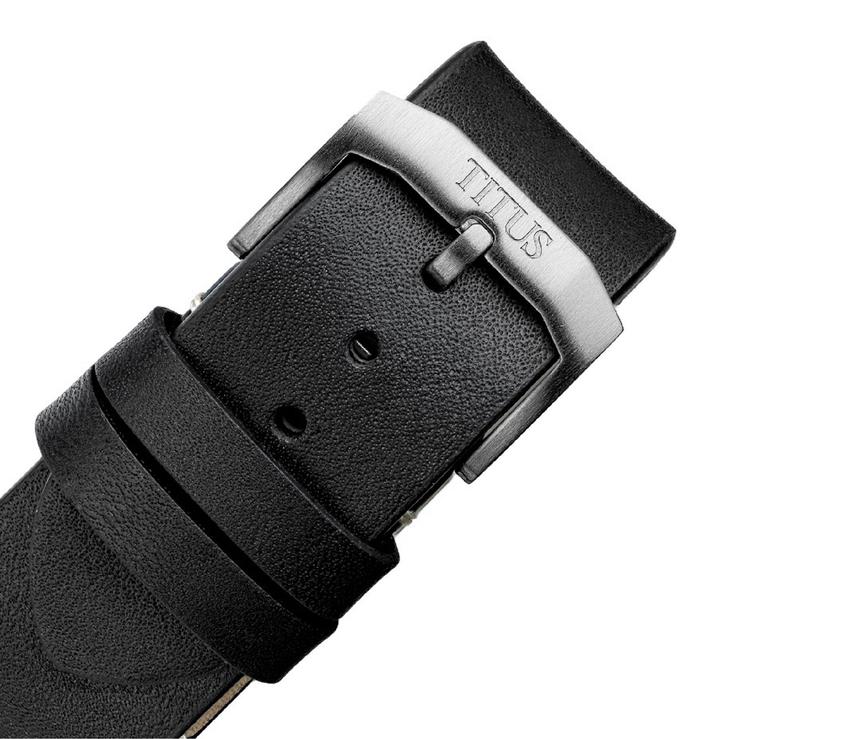 Valor 3 Hands Date Mechanical Leather Watch W06-03250-005