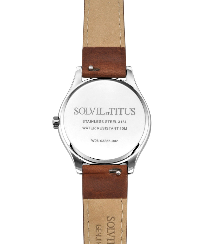 Classicist 2 Hands Small Second Quartz Leather Women Watch W06-03255-002