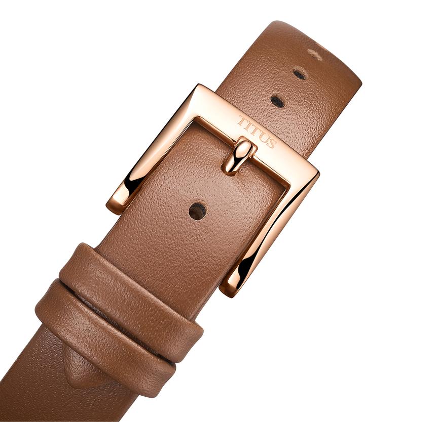 Interlude Multi-Function Quartz Leather Watch W06-03259-006