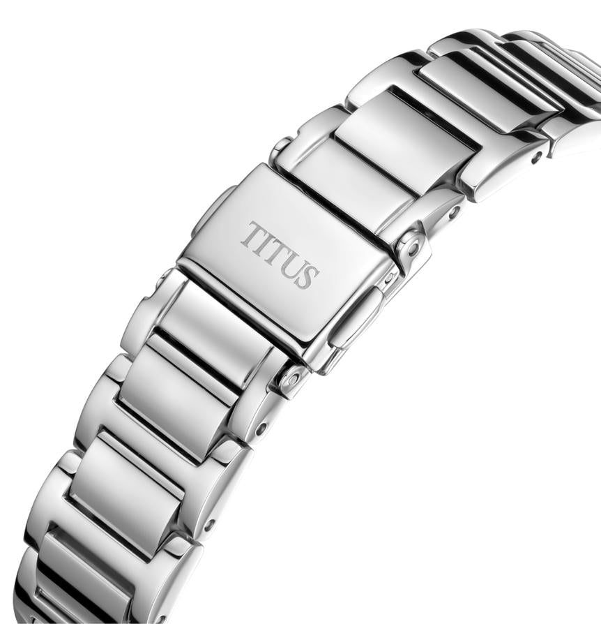 Chandelier 3 Hands with Day Night Indicator Quartz Stainless Steel Watch W06-03261-007