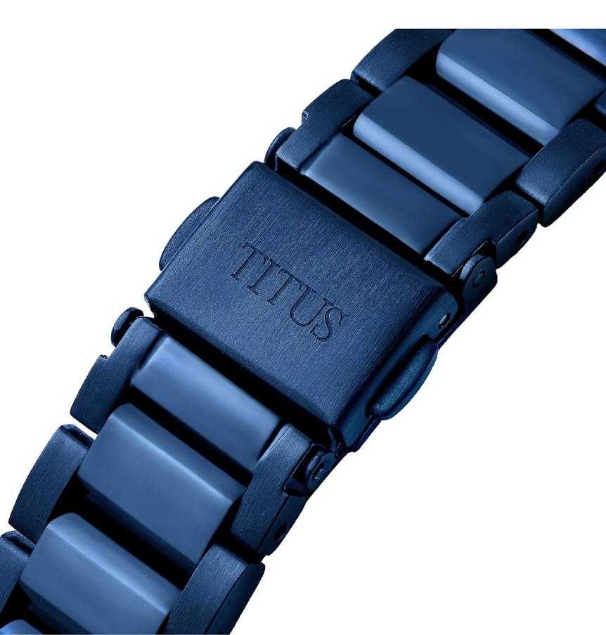 Devot多功能晝夜顯示石英不鏽鋼腕錶 W06-03262-005