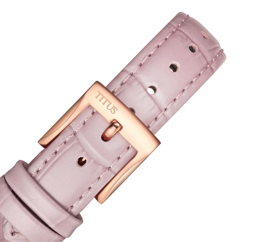 Devot Multi-function Day & Night Quartz Leather Watch W06-03263-006