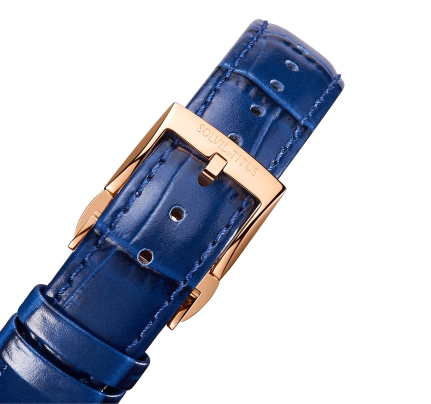 Barrique 3 Hands Mechanical Leather Women Watch W06-03269-004