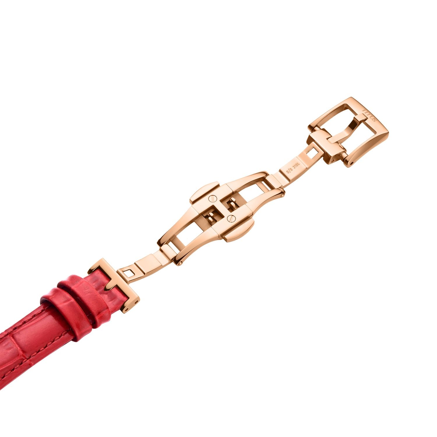 Classic三針日期顯示自動機械皮革腕錶 W06-03275-003