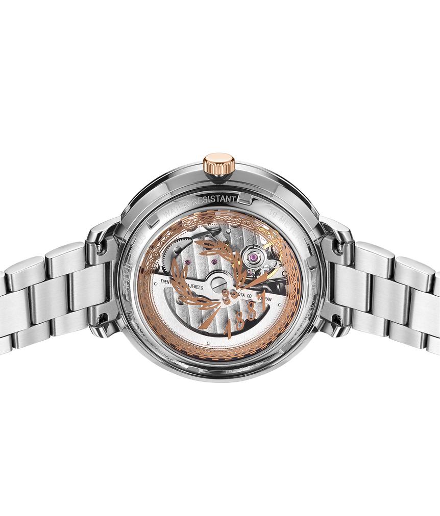 Enlight三針自動機械不鏽鋼腕錶 W06-03278-002