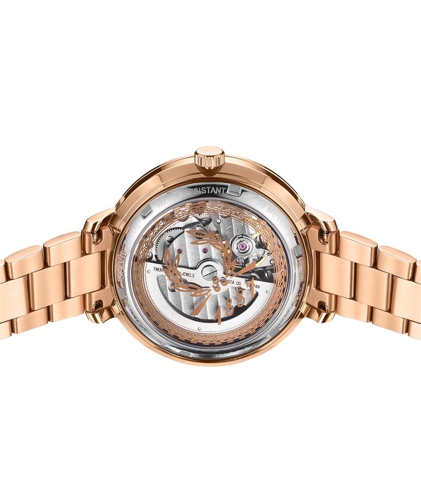 Enlight 3 Hands Mechanical Stainless Steel Watch W06-03278-003