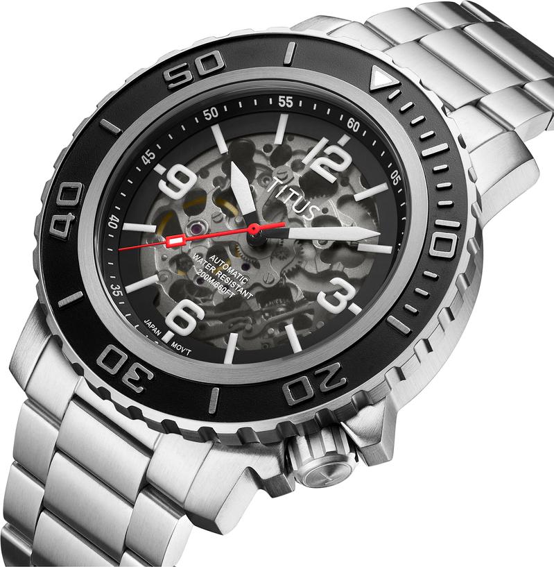 The Cape 3 Hands Mechanical Stainless Steel Watch W06-03279-001