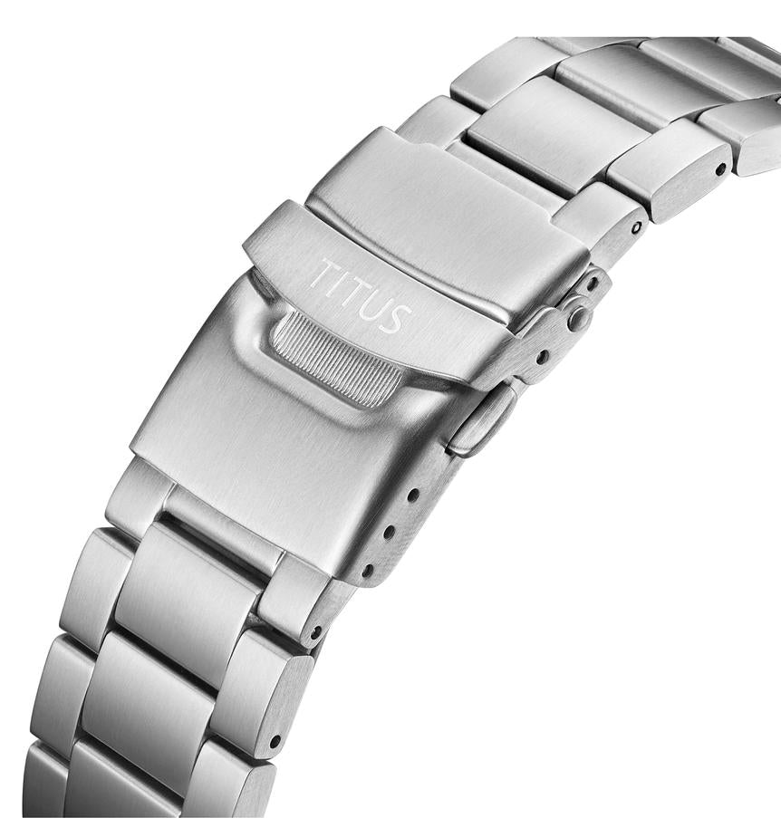 The Cape 3 Hands Mechanical Stainless Steel Watch W06-03279-001