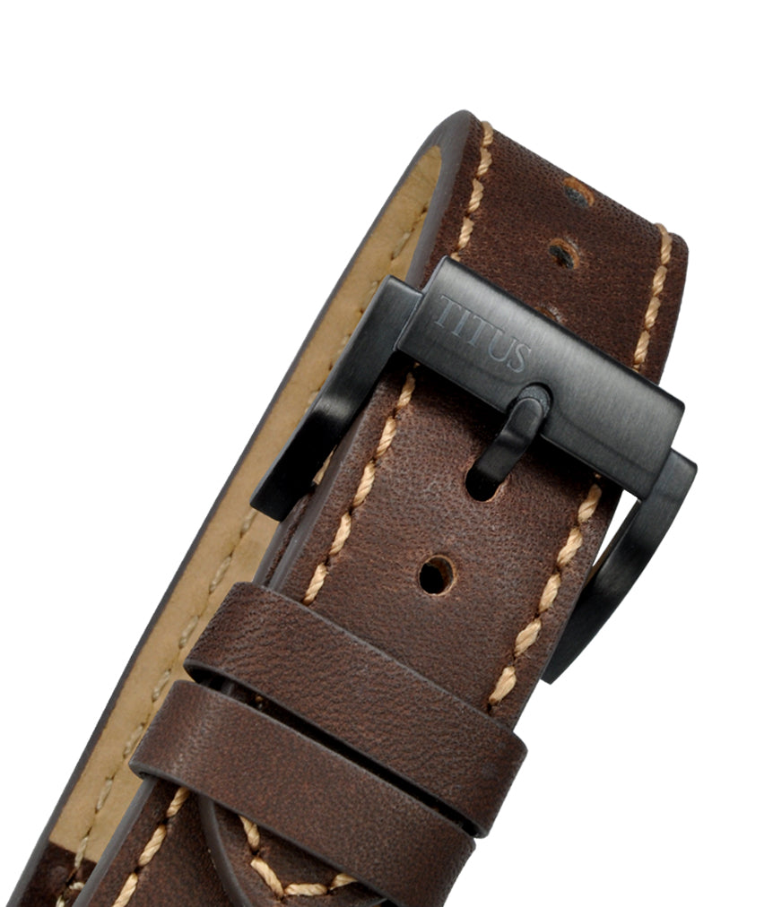 Saber Chronograph Quartz Leather Watch W06-03286-011