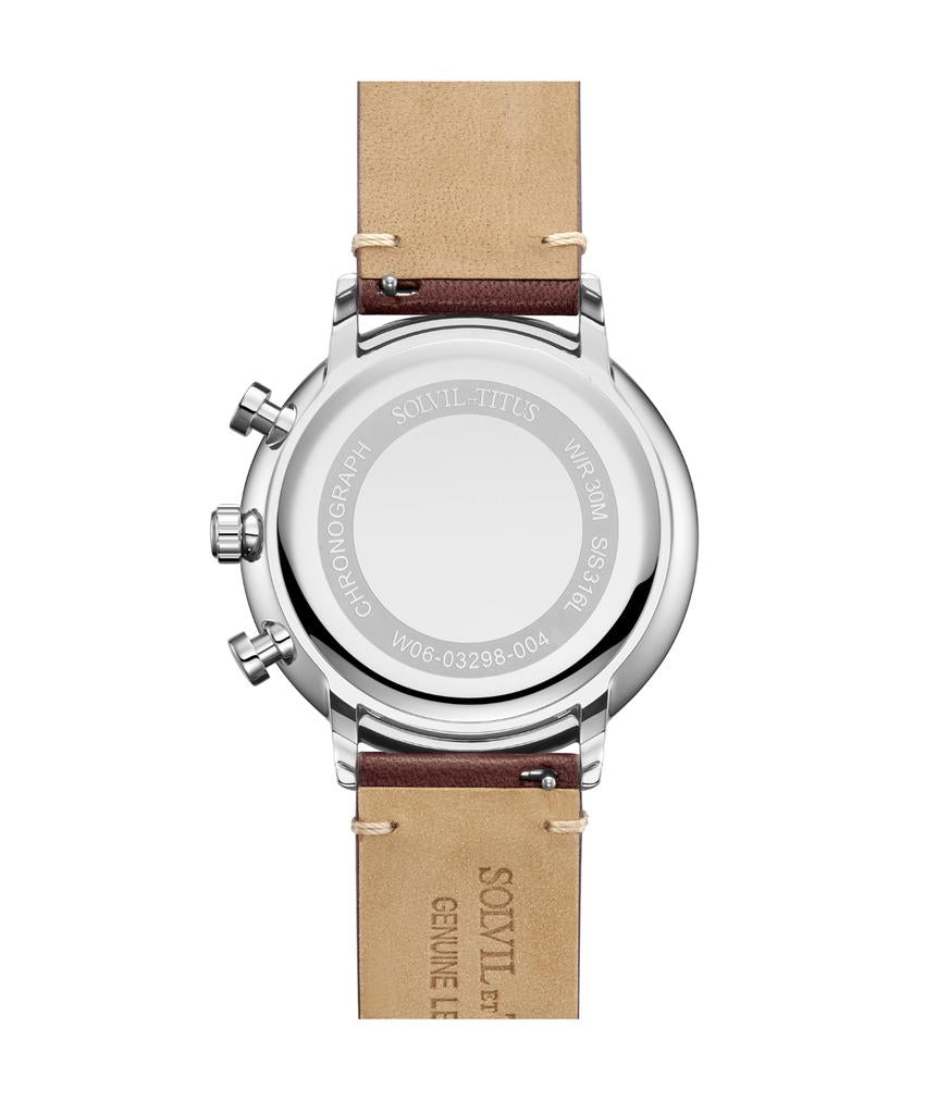 Nordic Tale Chronograph Quartz Leather Watch W06-03298-004