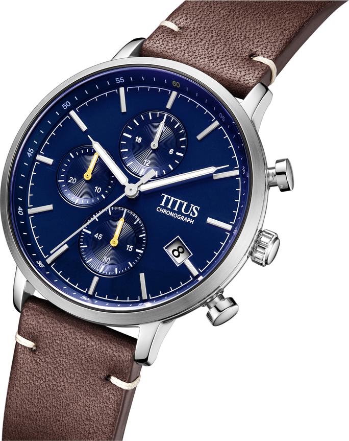 Nordic Tale Chronograph Quartz Leather Watch W06-03298-004