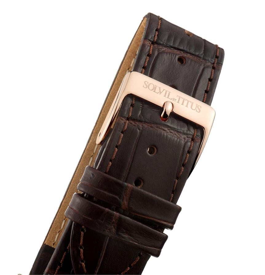 Classicist Multi-Function Quartz Leather Watch W06-03300-001