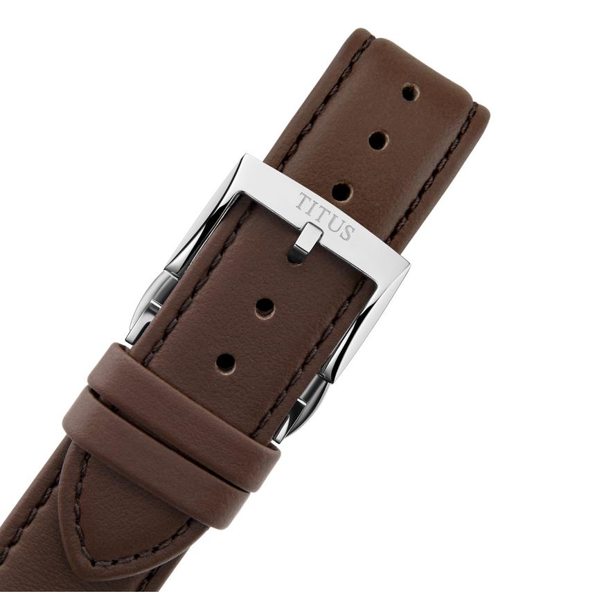 Enlight 3 Hands Automatic Leather Watch W06-03305-004