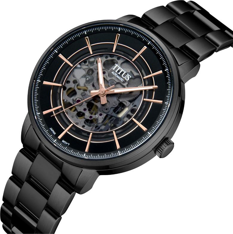 Enlight 3 Hands Automatic Stainless Steel Watch W06-03305-007