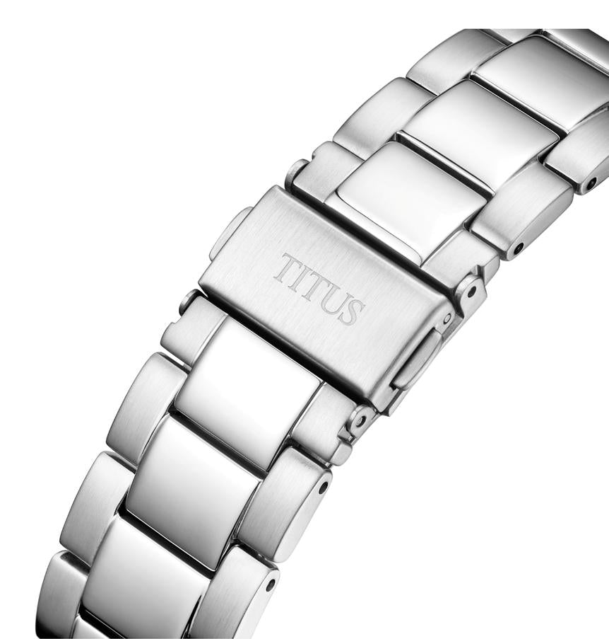 Modernist Chronograph Quartz Stainless Steel Watch W06-03308-002