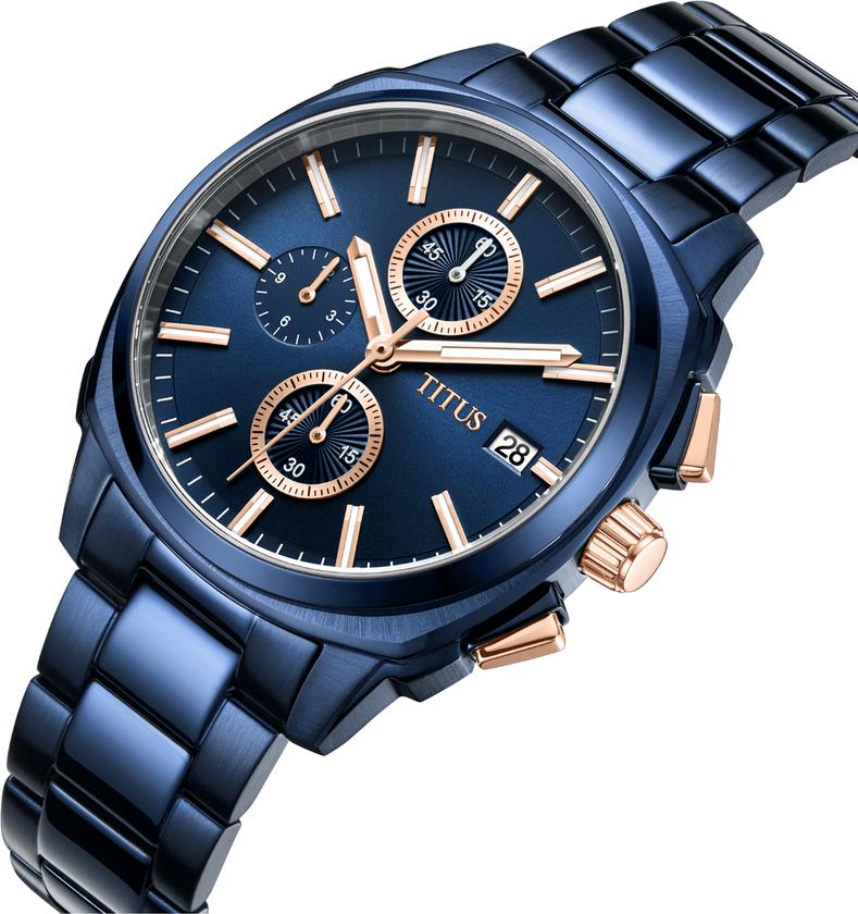 Modernist計時石英不鏽鋼腕錶 W06-03308-004