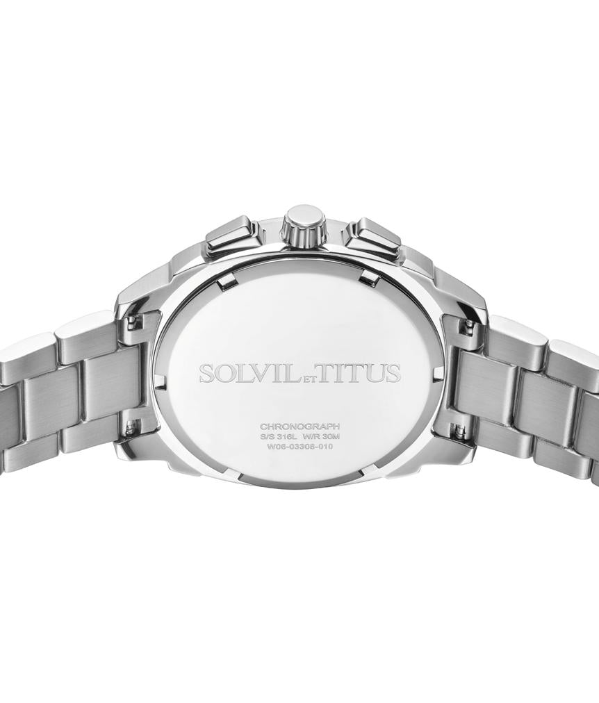 Modernist計時石英不鏽鋼腕錶 W06-03308-010