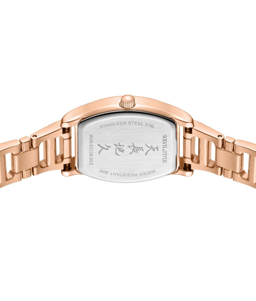 Barista 3 Hands Date Quartz Stainless Steel Watch W06-03326-002