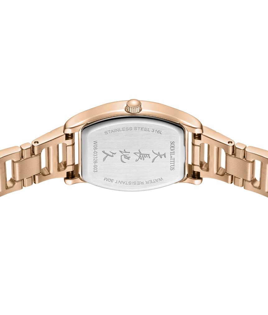 Barista 3 Hands Date Quartz Stainless Steel Watch W06-03326-003
