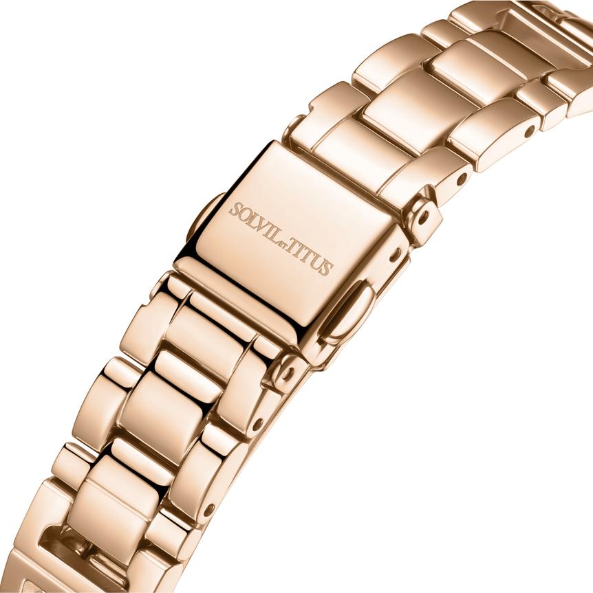 Barista 3 Hands Date Quartz Stainless Steel Watch W06-03326-003