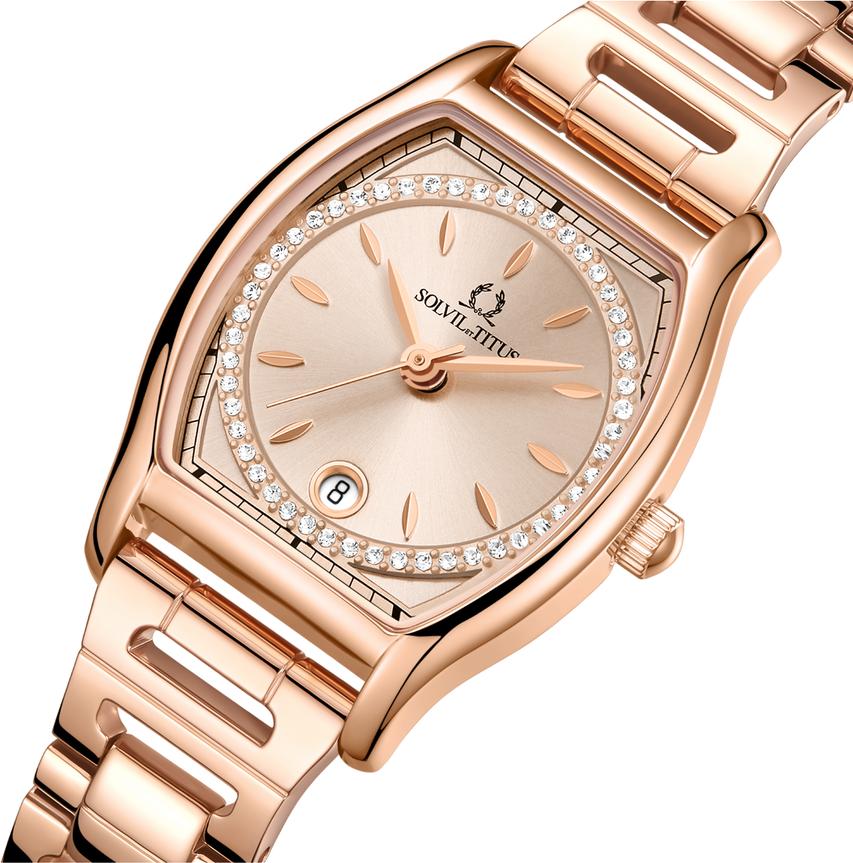 Barista 3 Hands Date Quartz Stainless Steel Watch W06-03326-012