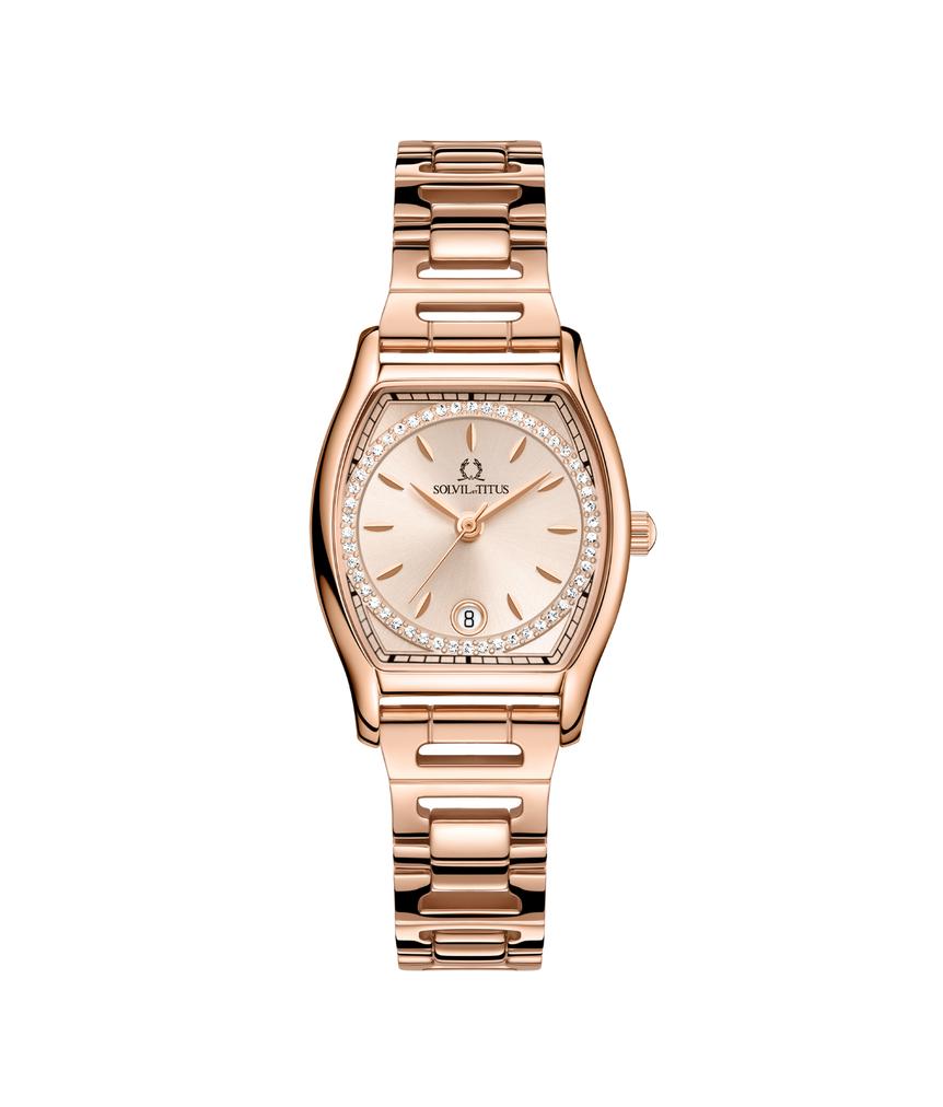 Barista 3 Hands Date Quartz Stainless Steel Watch W06-03326-012