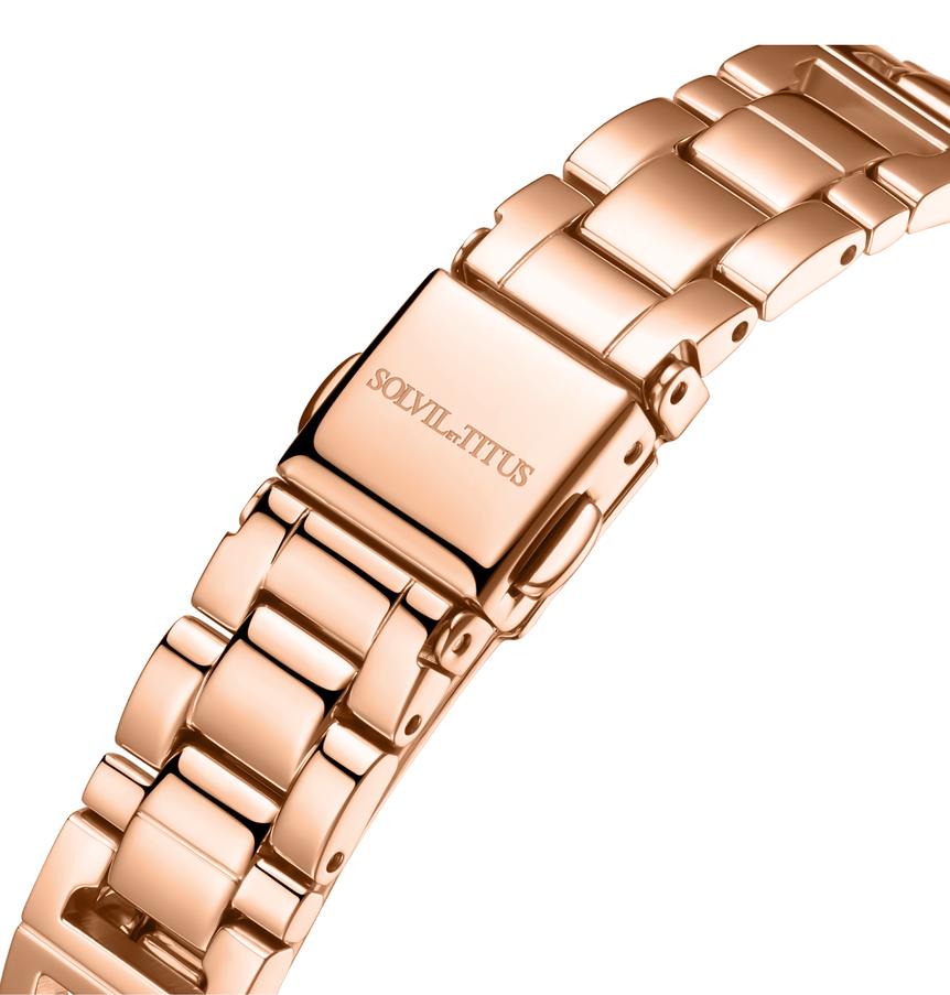 Barista 3 Hands Date Quartz Stainless Steel Watch W06-03326-012