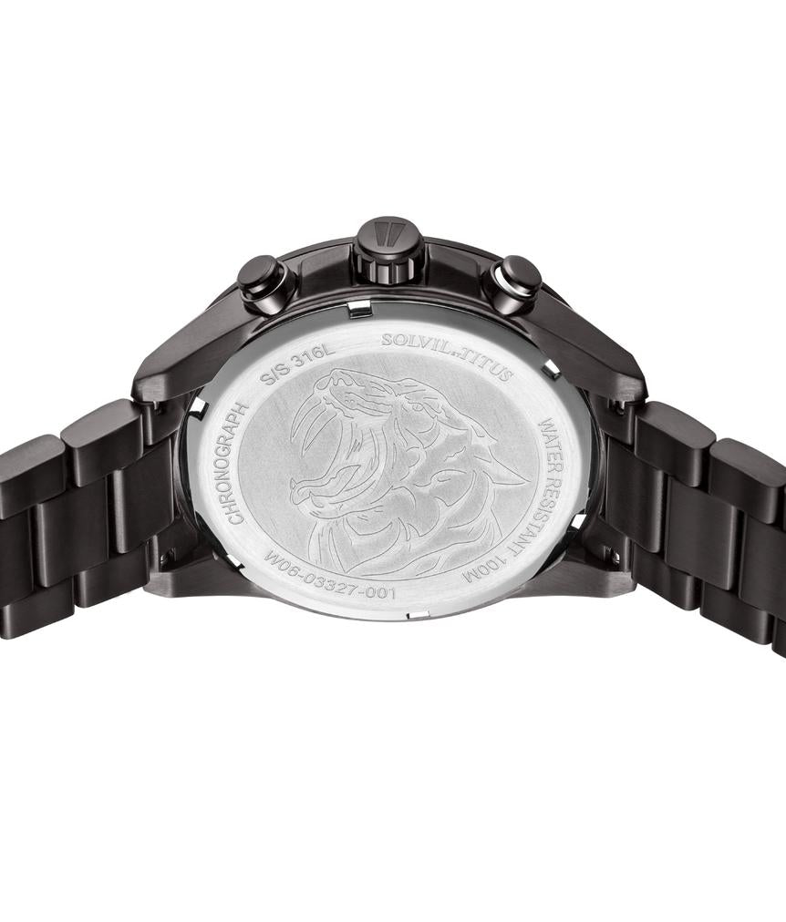 Saber Chronograph Quartz Stainless Steel Watch W06-03327-001