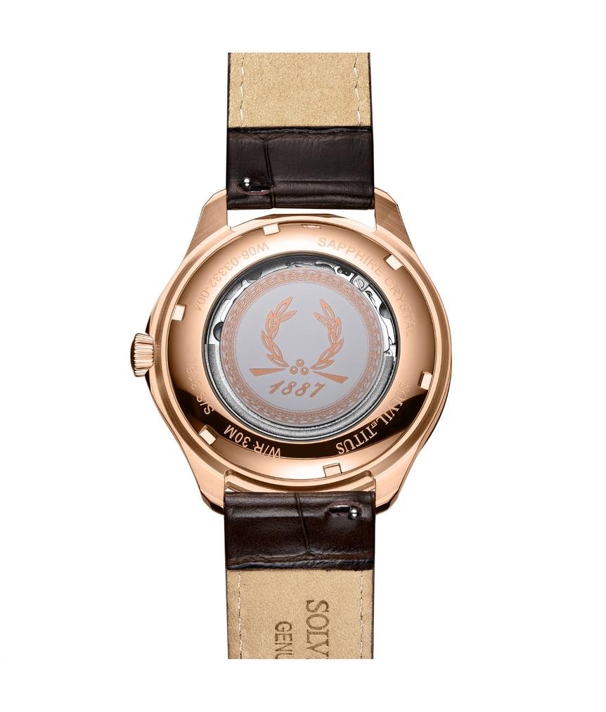 Classic Multi-Function Automatic Leather Watch W06-03332-004