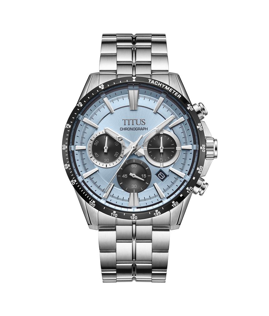 Saber計時石英不鏽鋼腕錶 W06-03337-003