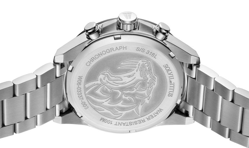 Saber計時石英不鏽鋼腕錶 W06-03337-003