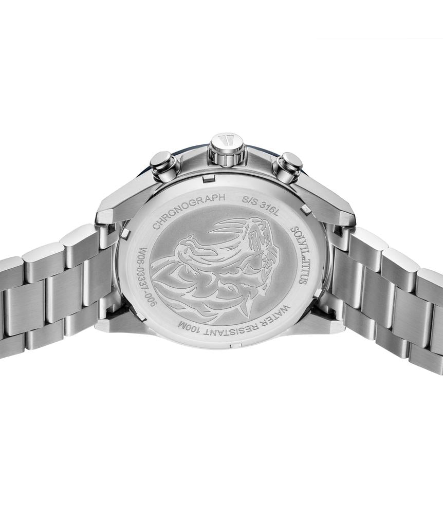 Saber Chronograph Quartz Stainless Steel Watch W06-03337-006