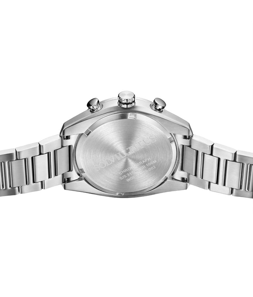 Modernist Chronograph Quartz Stainless Steel Watch W06-03338-002