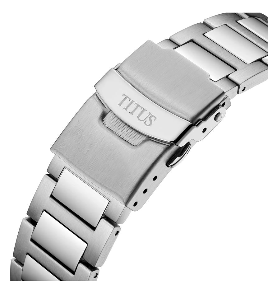 Modernist Chronograph Quartz Stainless Steel Watch W06-03338-002