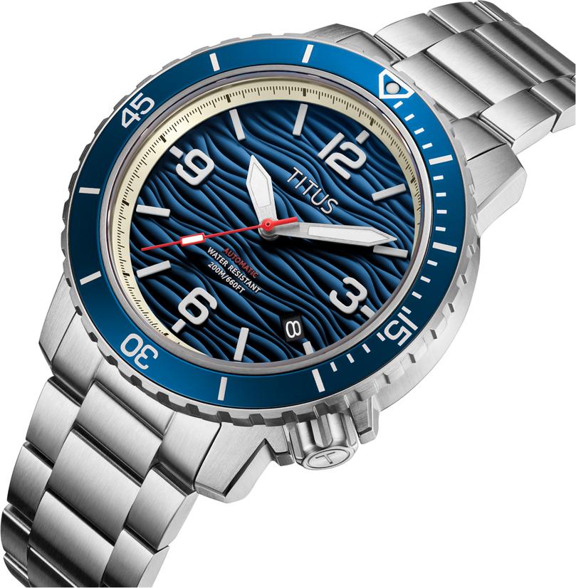 The Cape 3 Hands Date Automatic Stainless Steel Watch W06-03341-002